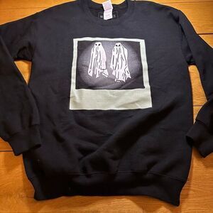 Unique vintage beetlejuice sweatshirt pullover ghost small